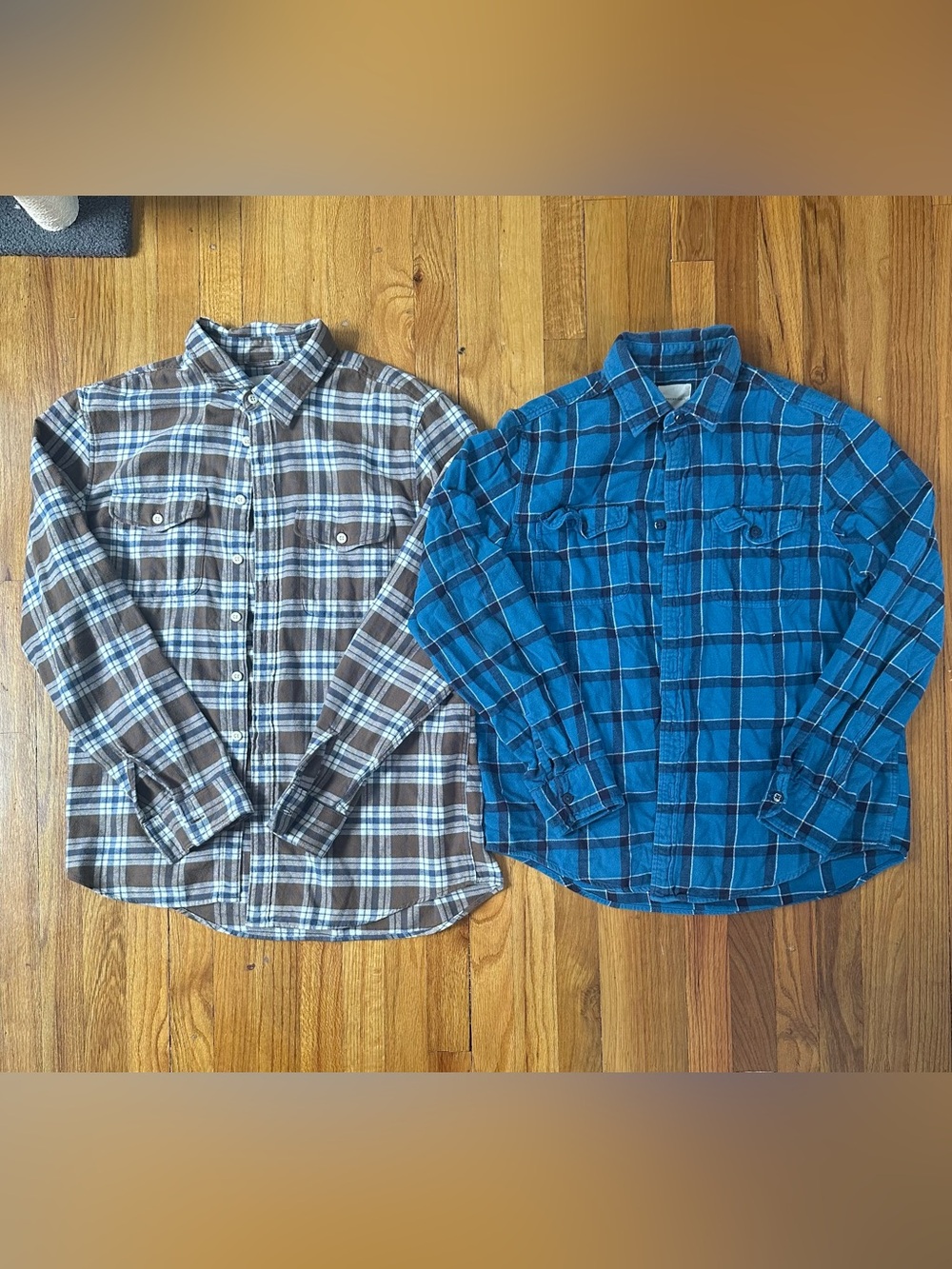 Bundle of two American Eagle Men’s Flannels